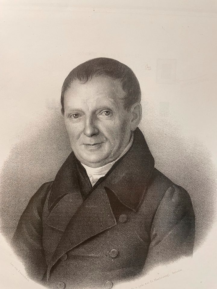 Bild Kunstdruck mit August Christian Exner 1771-1847 in Dresden
