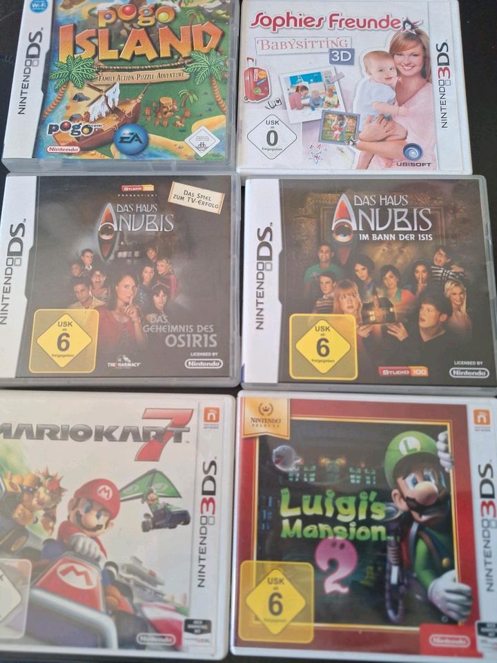 Nintendo DS Spiele (Luigis Mansion 2, Mario Kart 7 Usw.) in Duisburg