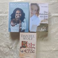 Bücher 3 St. Michele Obama -Salz d. Erde -Mädchen aus d. Zug  NEU Bayern - Parsdorf Vorschau