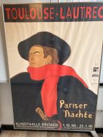 Toulouse Lautrec Original Plakat gerahmt. Niedersachsen - Wardenburg Vorschau