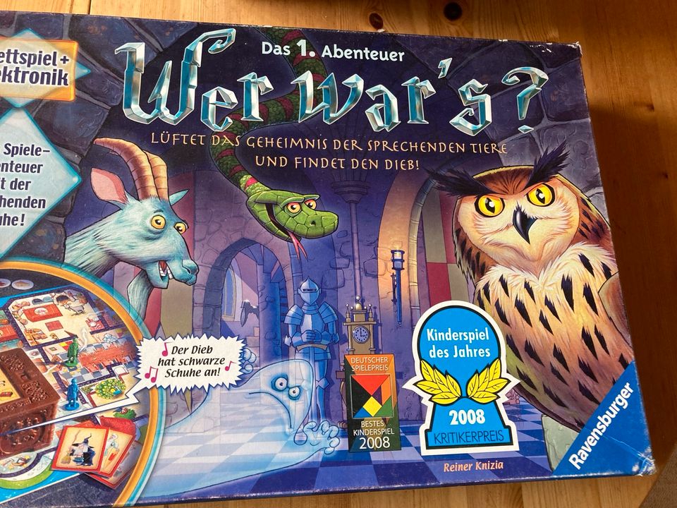 Wer war‘s? Brettspiel Ravensburger ab 6 in Bad Liebenzell