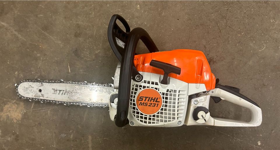 Stihl MS 231 Motorsäge Benzin Kettensäge in Rötha