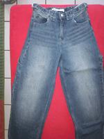 Jeans Bershka Baggy  blau Gr.32 mit Schnallen und Ziertasche Niedersachsen - Papenburg Vorschau