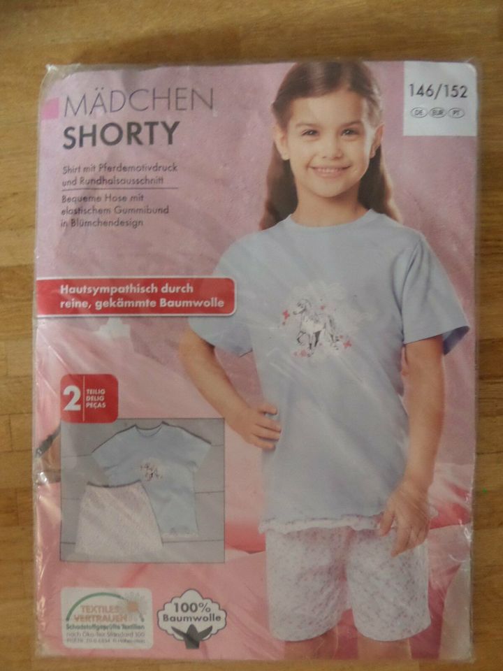 Mädchen Shirt+Shorty 2-er Set 100 % Baumwolle Gr. 146/152 NEU OVP in  Baden-Württemberg - Karlsruhe | eBay Kleinanzeigen ist jetzt Kleinanzeigen