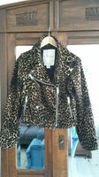 Bikerjacke * Samt * Leopardenmuster * Leo Muster* Ralph Lauren Berlin - Neukölln Vorschau