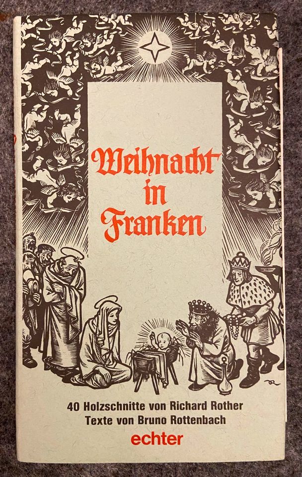 Weihnacht in Franken - 40 Holzschnitte von Richard Rother; Buch in Bottrop