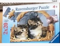 Katzenpuzzle 2x 20 Teile Bayern - Gaimersheim Vorschau