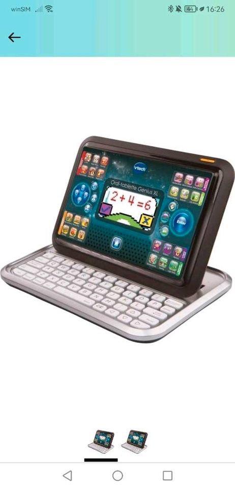 VTech  – ordi-tablette – Genius XL - Französische Version in Geestland
