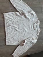 Damen Pullover XL beige mit Strasssteinen Hemelingen - Arbergen Vorschau