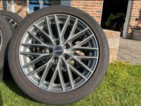 4 Sommerreifen auf Borbet Alufelgen 225/45 R17 91W Nordrhein-Westfalen - Reken Vorschau