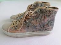 NEU BINKS DAMEN LEDERSNEAKER halbhoch ZARTROSE mit MUSTER Gr.40 Dortmund - Wickede Vorschau