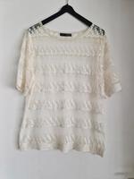 Spitzenbluse - Beige - Atmoshpere - Gr. 42 - Damen Bielefeld - Joellenbeck Vorschau