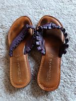 Tamaris Sandalen lila 38 echt Leder Thüringen - Nobitz Vorschau