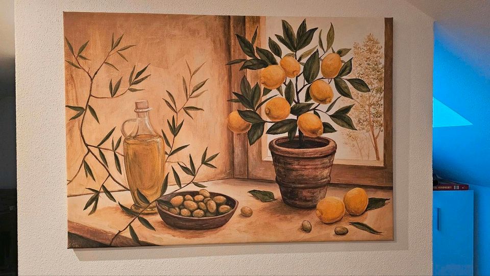 Wandbild "Oliven Zitrone "Schön in Nördlingen