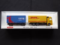 Wiking 1:87, MB Actros DHL/Exel, Wechselkoffer-Pritsche, OVP,TOP. Bonn - Endenich Vorschau