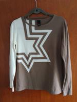 NEU B.C. Pullover Gr 36/38 hellbraun/weiß graphisches Muster Niedersachsen - Bad Salzdetfurth Vorschau