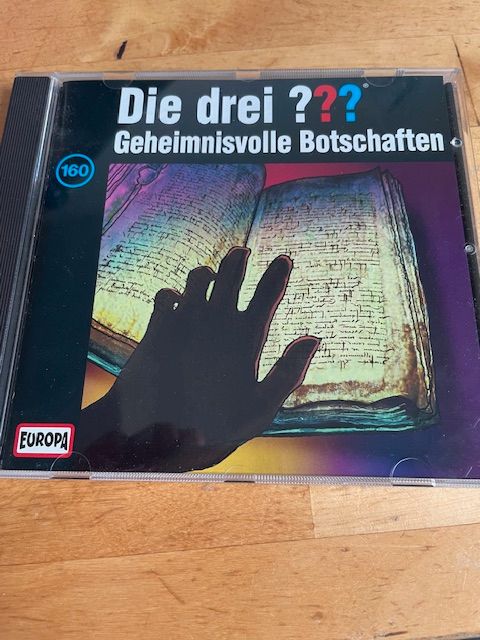 Drei Fragezeichen ??? CD 160 Geheimnisvolle Botschaften in Hannover