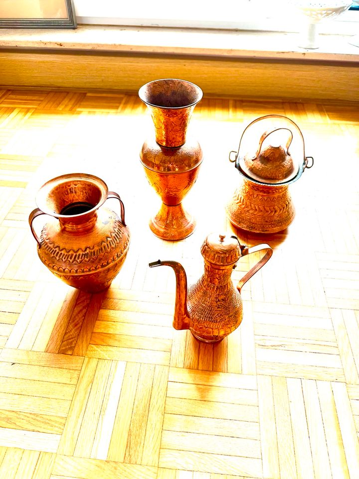 Vintage Kupfer Vasen = die besondere Dekoration in Gotha