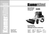 Kramer Allrad 520 620 Service Handbuch Ersatzteilliste Findorff - Findorff-Bürgerweide Vorschau