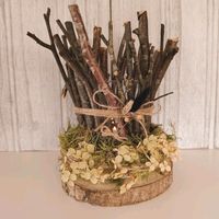 Windlicht - Geschenk aus Naturmaterial und KeraFlott Niedersachsen - Haren (Ems) Vorschau