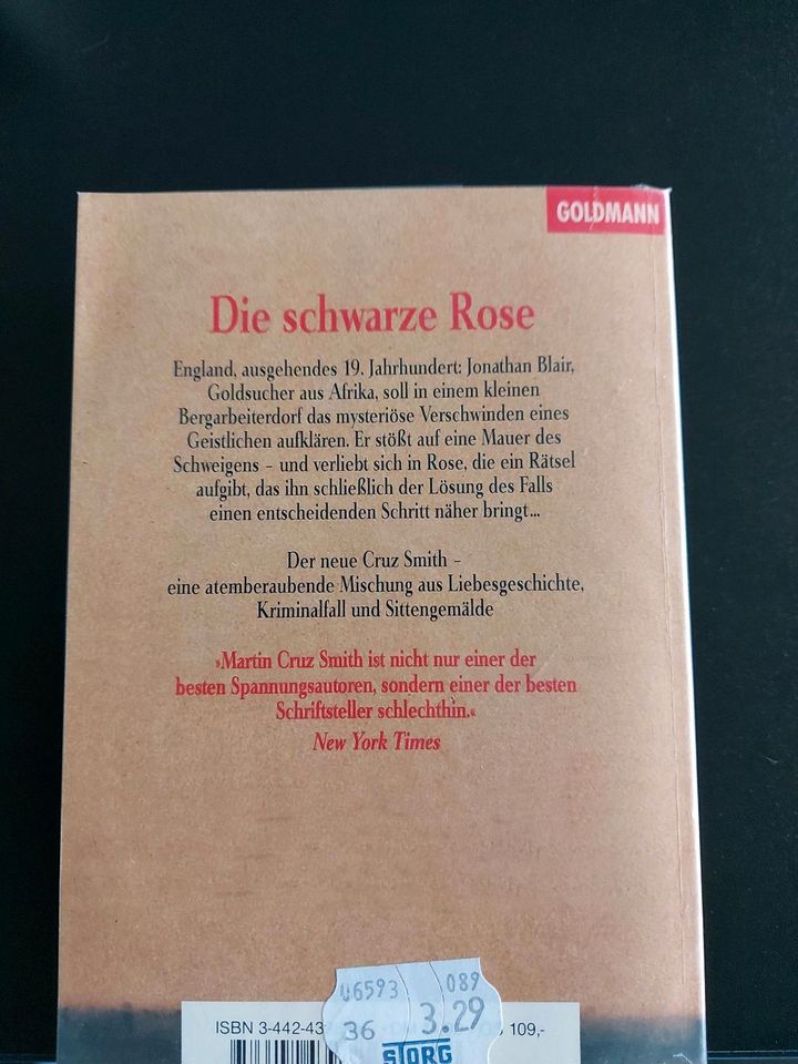 Buch/ die schwarze Rose in Würzburg