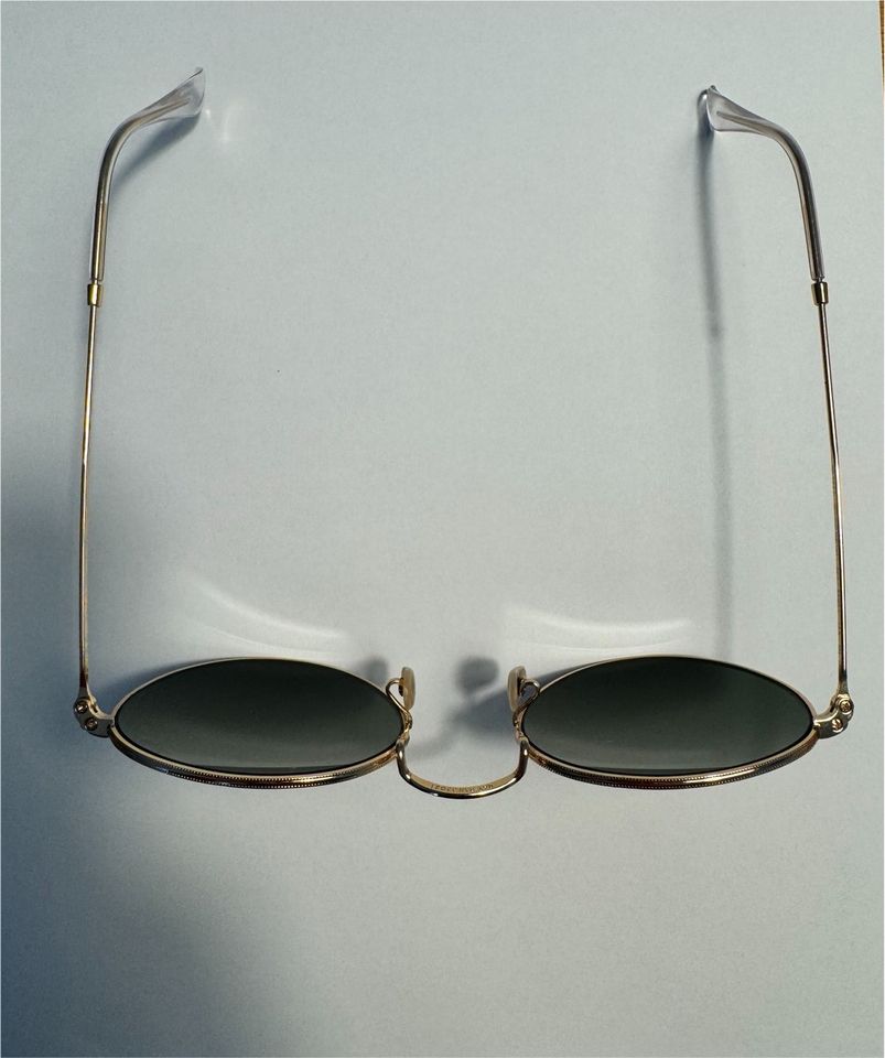 RayBan „Round Metal“ Gold RB3447 in München