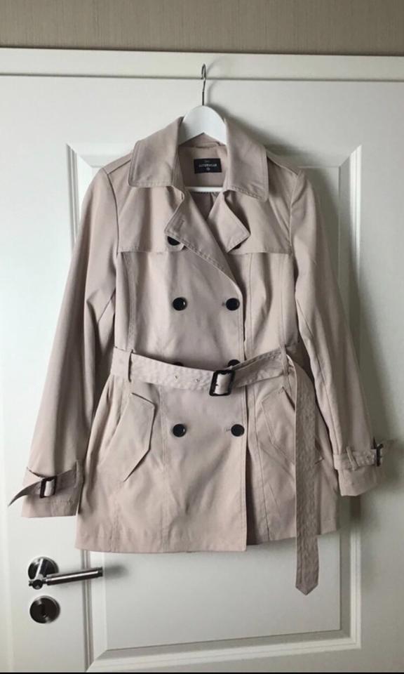 Trenchcoat Mantel Sommer C&A Gr. 38 beige rosé in Südlohn