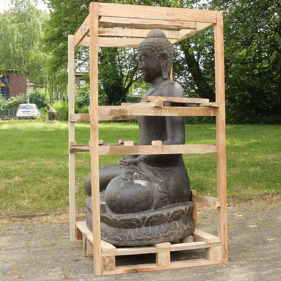 XXL Buddha Figur sitzend Skulptur Stein Meditation 150 cm in Bochum