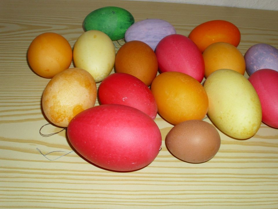 Ostereier, Gänseeier, Ostern, Eier, Osterei in Moringen