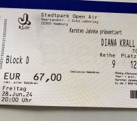 Diana Krall Konzert im Stadtpark 28. Juni 2024 Altona - Hamburg Othmarschen Vorschau