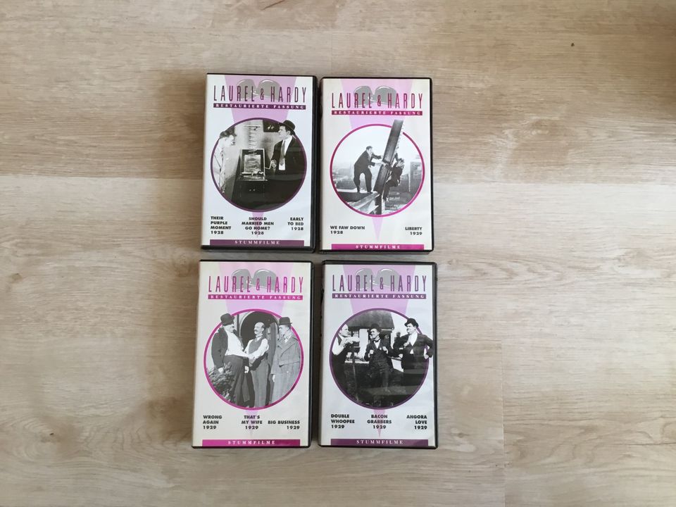 Laurel & Hardy / Dick & Doof VHS Video-Kassetten in Scheeßel