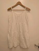 Sommerkleid weiß Gr. 38 Blumenmuster gestickt Idee Düsseldorf - Gerresheim Vorschau