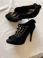 Pumps High Heels schwarz Gold Gr. 39 NEU Bayern - Eußenheim Vorschau