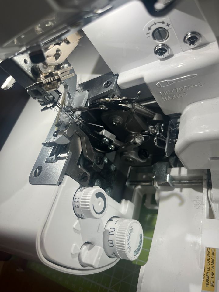 Baby Lock Victory Overlock Nähmaschine Schnittenliebe Babylock in Kettershausen