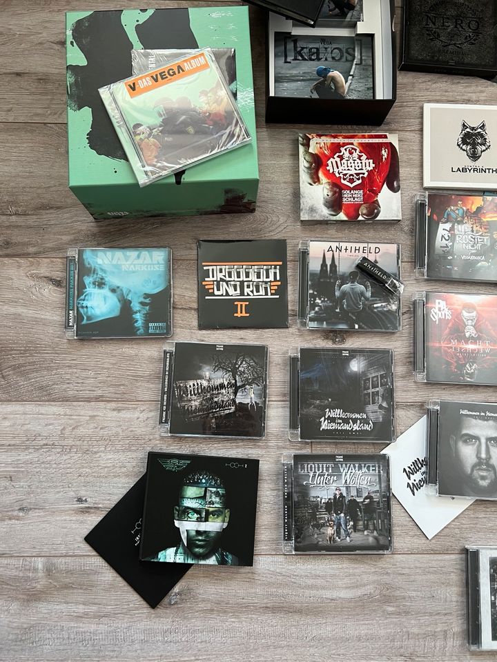 CD Sammlung Freunde von Niemand Vega Timeless Massiv RAF Kontra K in Westerland