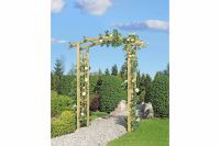 Rosenbogen 160x72x210 cm Pergola Durchgangsbogen Garten Dauerhaft Langlebig Kiefer Pergola aus Holz Durchgang Gartentor Rankhilfe Spalier Rankgitter Holzbogen 3190229 Westerwaldkreis - Hahn am See Vorschau