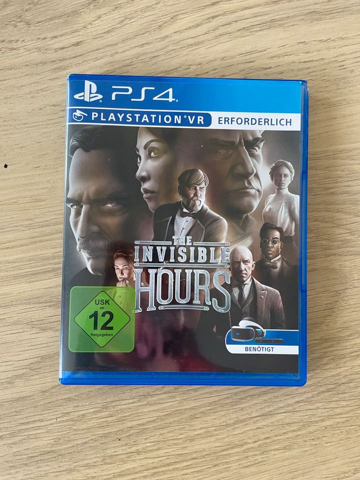 The invisible Hours PS4 VR Spiel PSVR in Hoppegarten