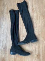 LUXUS SCHWARZ OVERKNEES STIEFEL SCHUHE 39 Nordrhein-Westfalen - Schwerte Vorschau