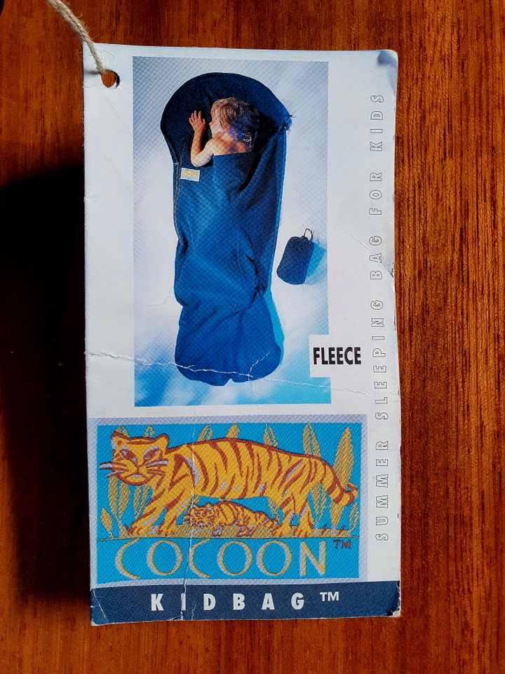hochwertiger Kinderschlafsack Cocoon Fleece 180 x 76/65 cm in Dießen