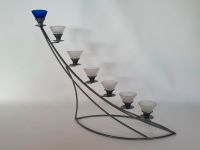Moderner Kerzenständer für 7 Teelichter Bayern - Großostheim Vorschau