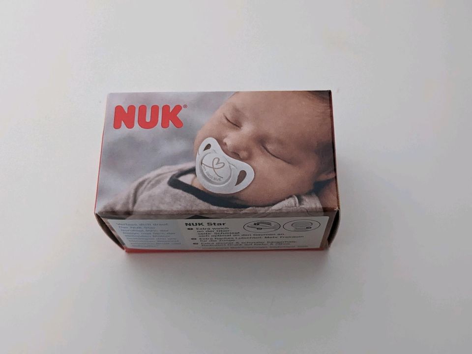 GRATIS NUK Star Schnuller / Nuckel 0-6 Monate  Aus Silikon  NE in Berlin