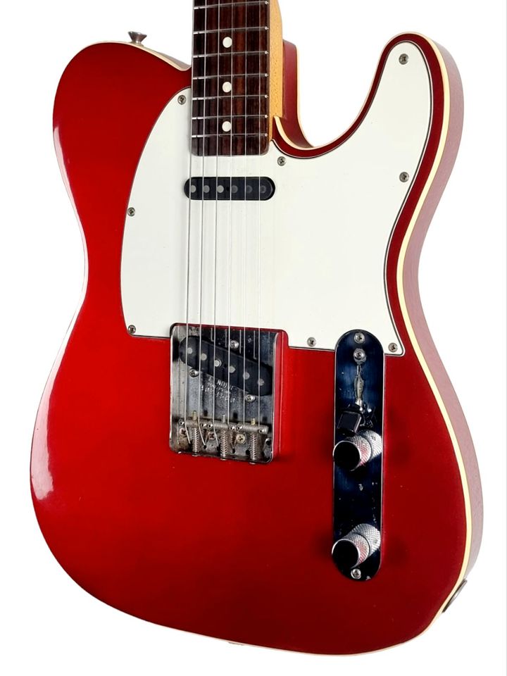 1986 Fender Telecaster Custom TLC-62B Candy Apple Red Japan MIJ in Linsengericht