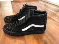 Vans Sneaker Schuhe schwarz Leder Gr. 42 high neu Hessen - Riedstadt Vorschau