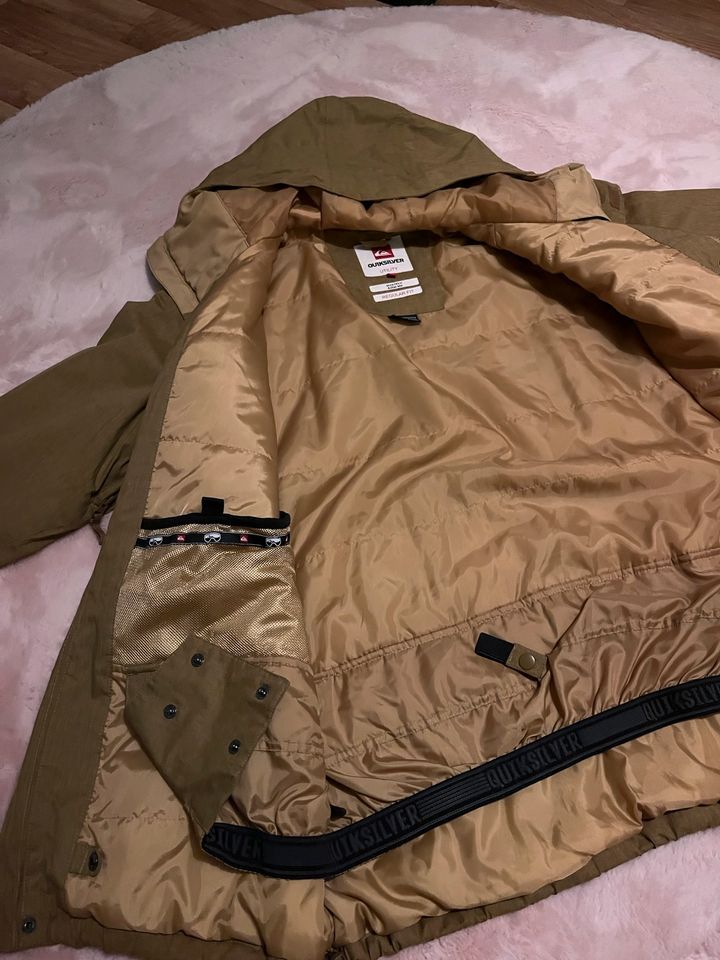 Snowboardjacke Quiksilver Driftwood Khaki M in Rodenberg