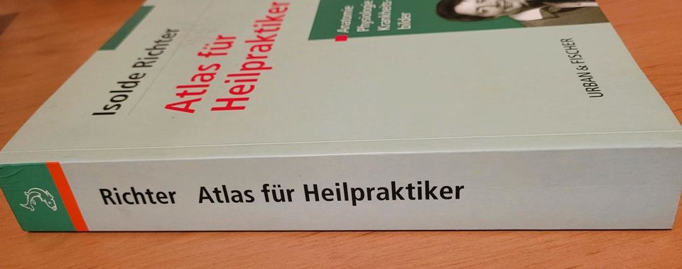❤️ Atlas für Heilpraktiker von Isolde Richter Prüfung Studium in Karlsruhe