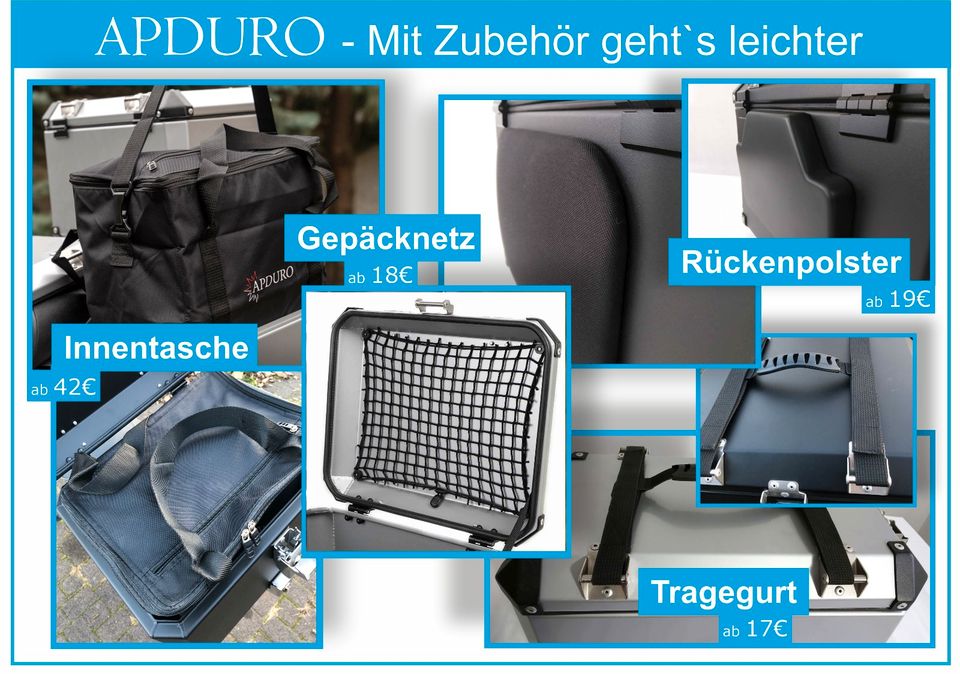 Apduro, Topcase für BMW F850GS, R1200GS, R1250GS Adventure in Nettetal