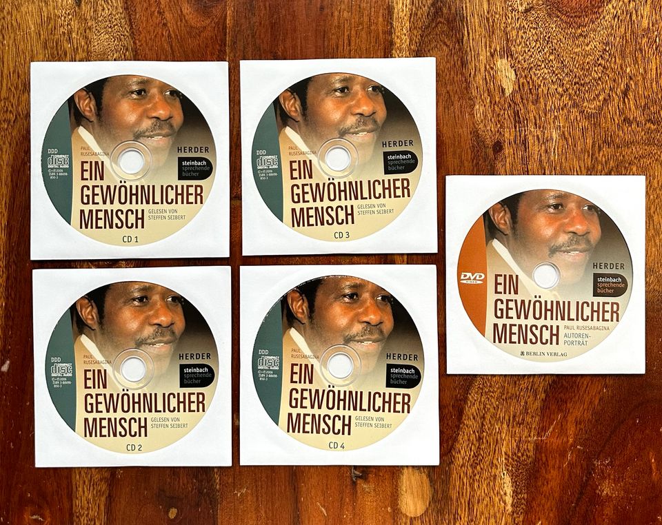 NEUWERTIGES Hörbuch ‚Ein gewöhnlicher Mensch‘ - 4 CD‘s + 1 DVD in Freiburg im Breisgau