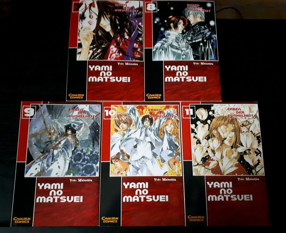 Manga Serien, komplett: Yami no matsuei; Liling-Po; Ja-Dou in Fraunberg