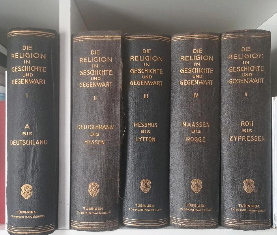 Die Religion in Geschichte und Gegenwart, Erstausgabe 1909-1913 in Bonn
