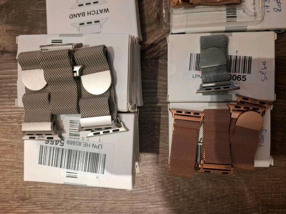 Magnet Armband für Apple Watch 1-6 7 8 9 SE ULTRA Edelstahl in Achim